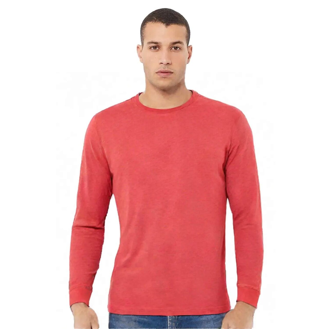 BELLA CANVAS Triblend Long Sleeve Tee Soft Lightweight Unisex Retail Fit Everyday Wear Shirt